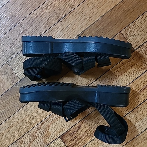 Rocketdog strappy platform sandals in black size 7 - Picture 4 of 7